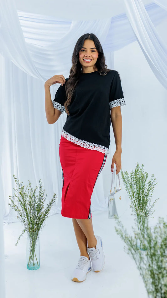 FALDA DAMA DRIL- 011352