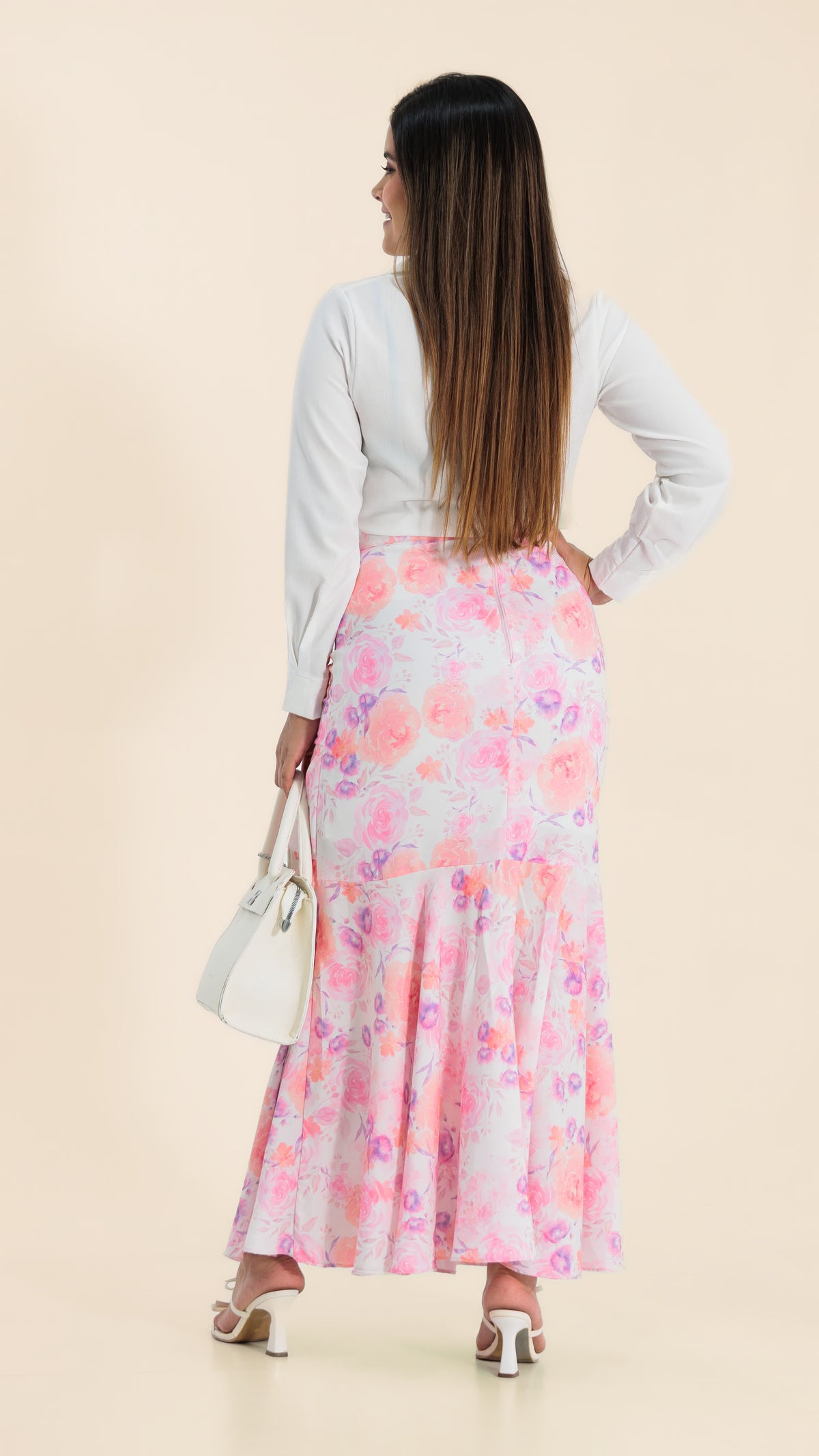 FALDA DAMA CREPPE- 011356