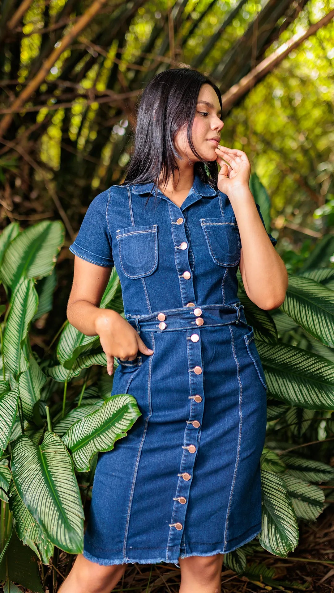VESTIDO DAMA JEAN -023751