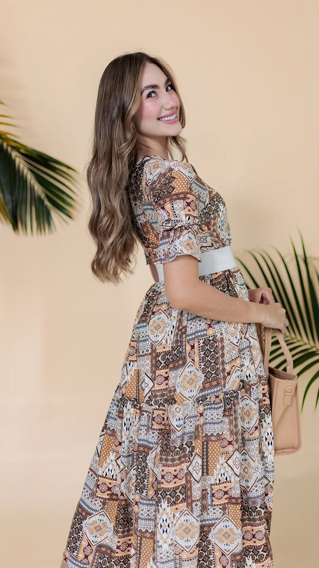 VESTIDO DAMA ETNICO - 023778