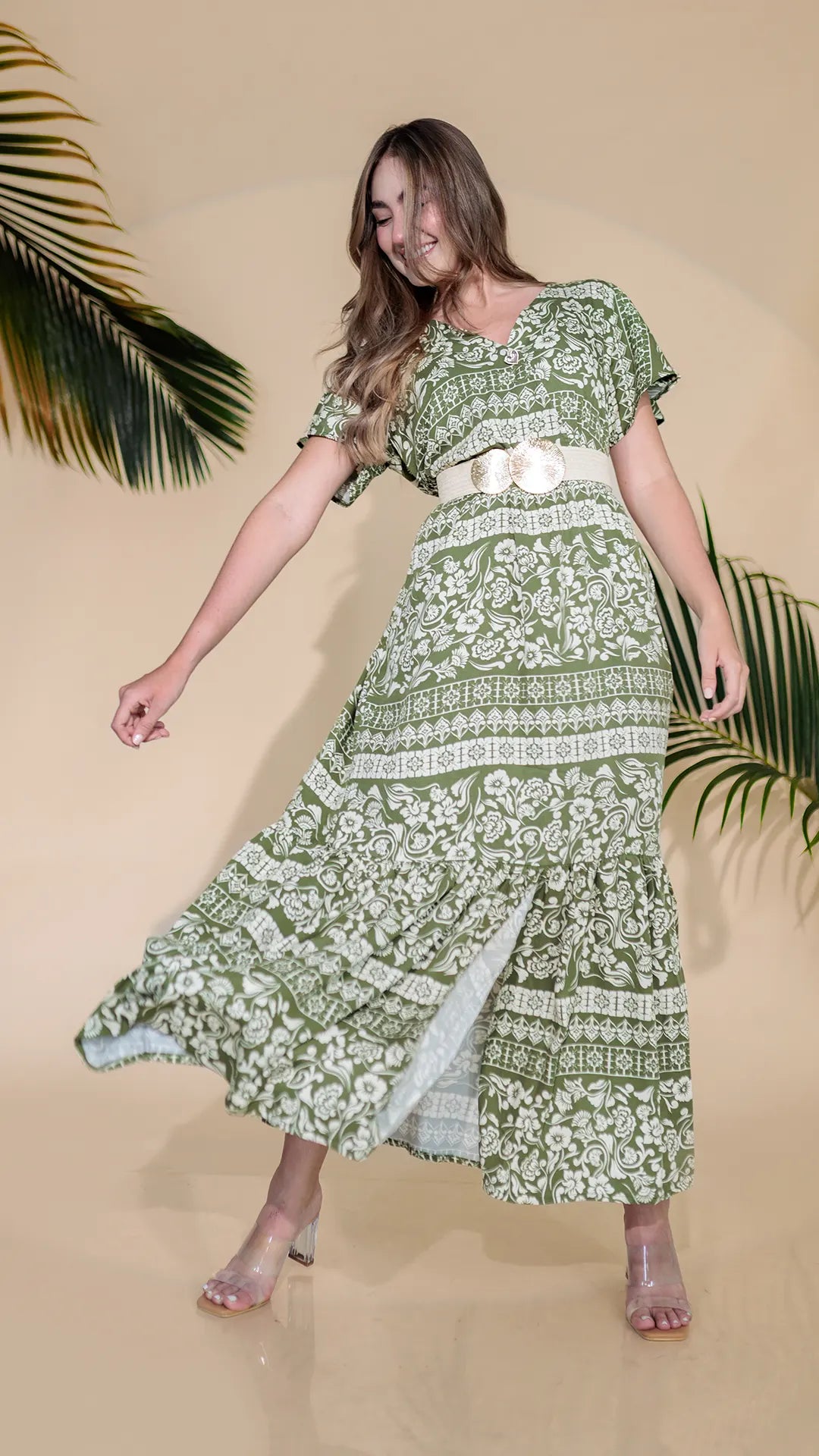 VESTIDO DAMA CRUZADO - 023788