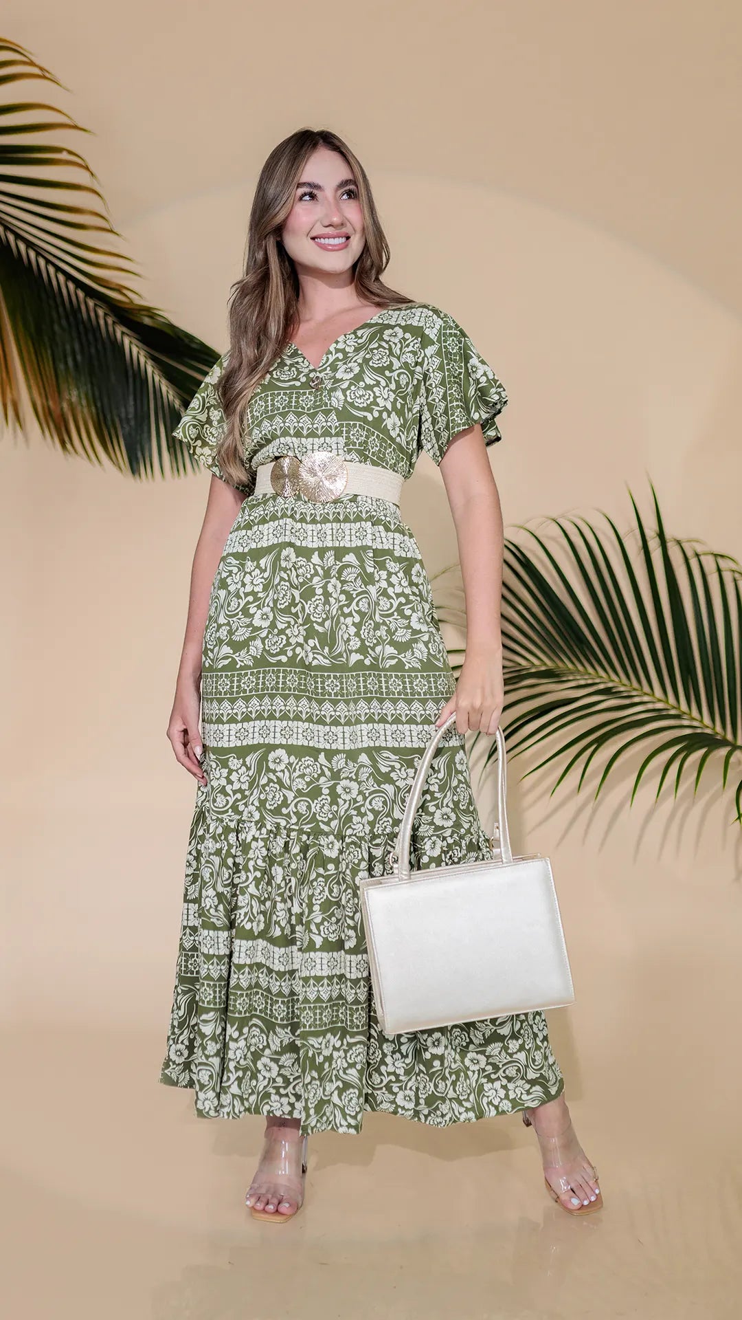 VESTIDO DAMA CRUZADO - 023788
