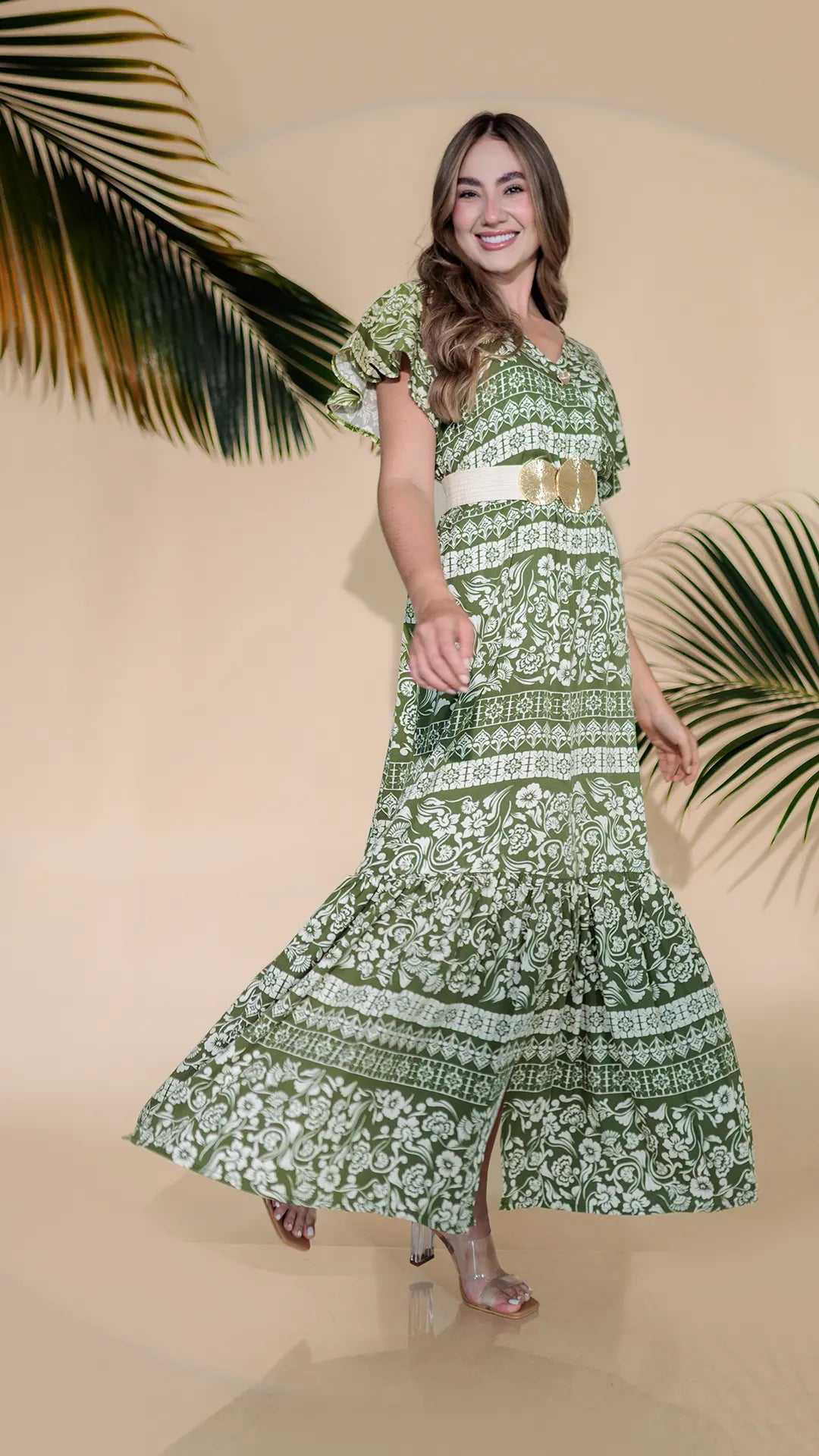 VESTIDO DAMA CRUZADO - 023788