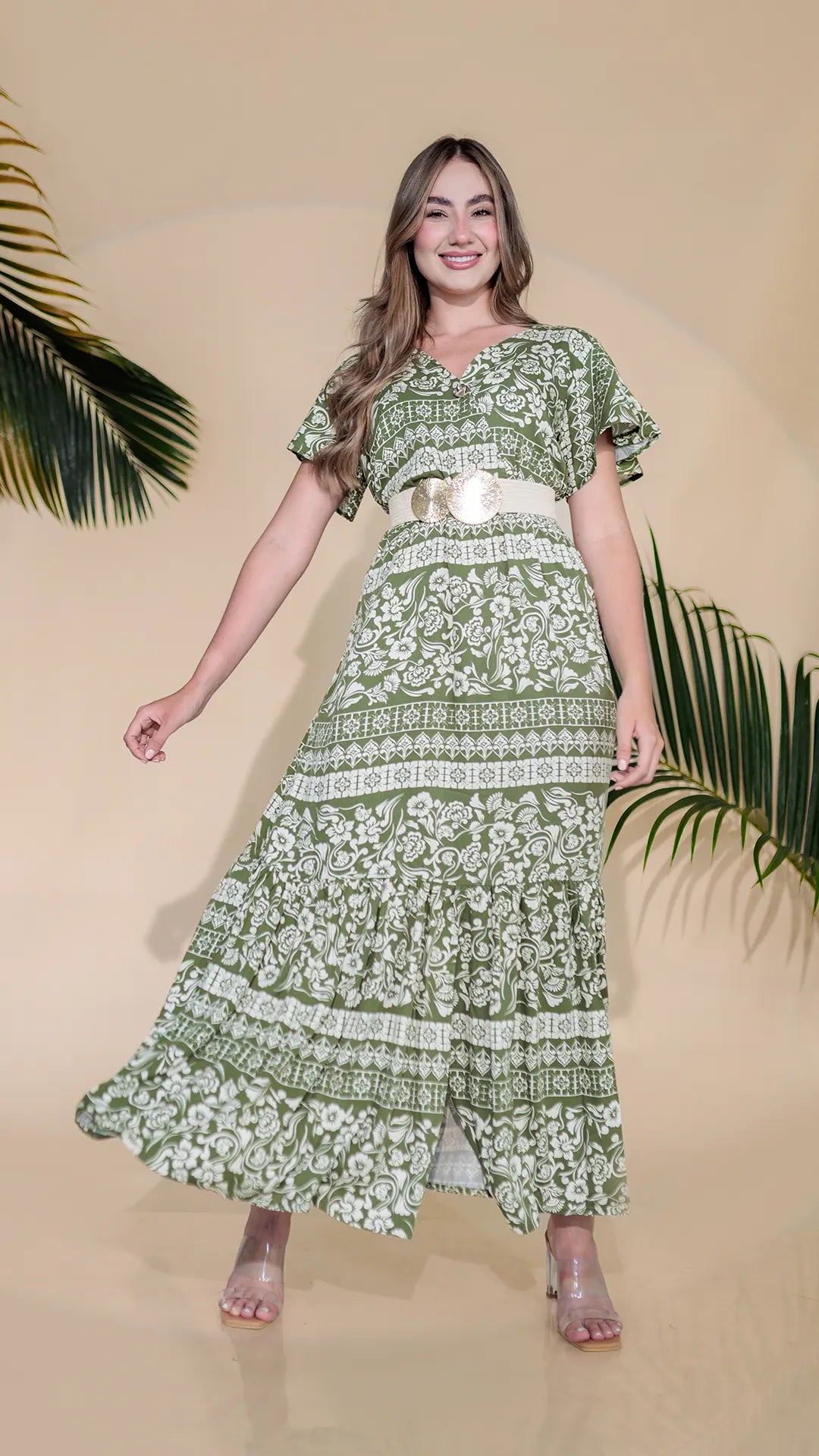 VESTIDO DAMA CRUZADO - 023788
