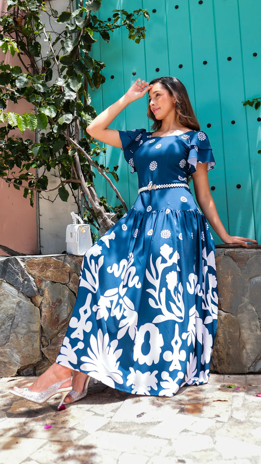 VESTIDO DAMA ZOCALO - 023849