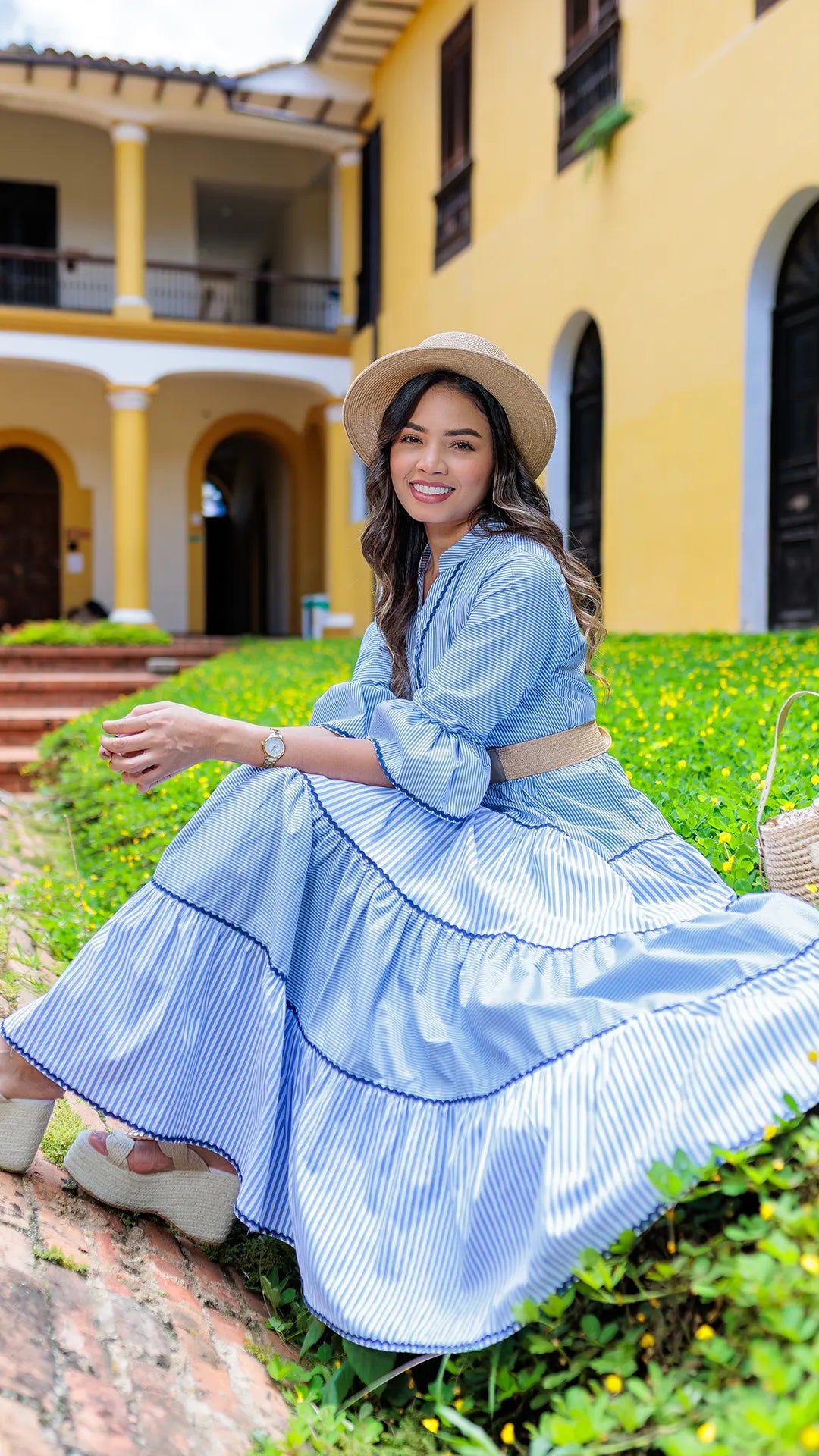 VESTIDO DAMA RAYAS - 023852