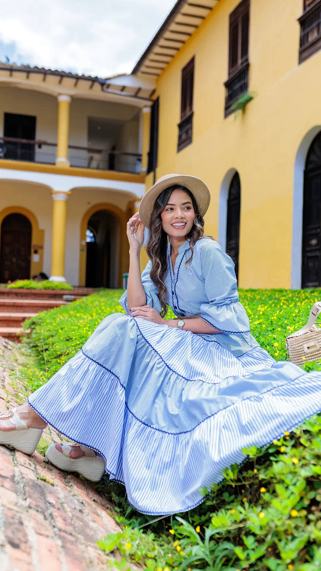 VESTIDO DAMA RAYAS - 023852