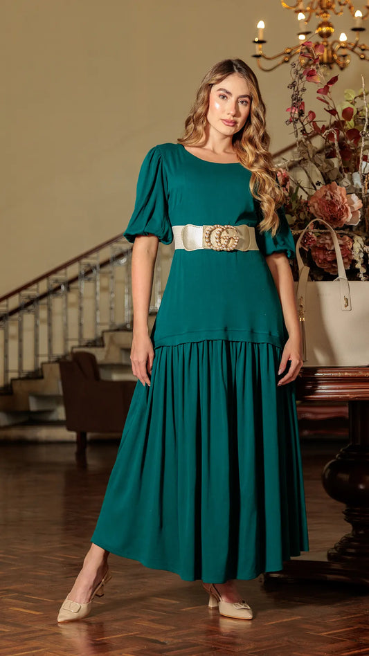 VESTIDO DAMA LARGO- 023881