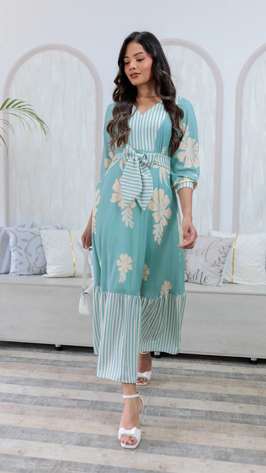 VESTIDO DAMA LARGO- 023927