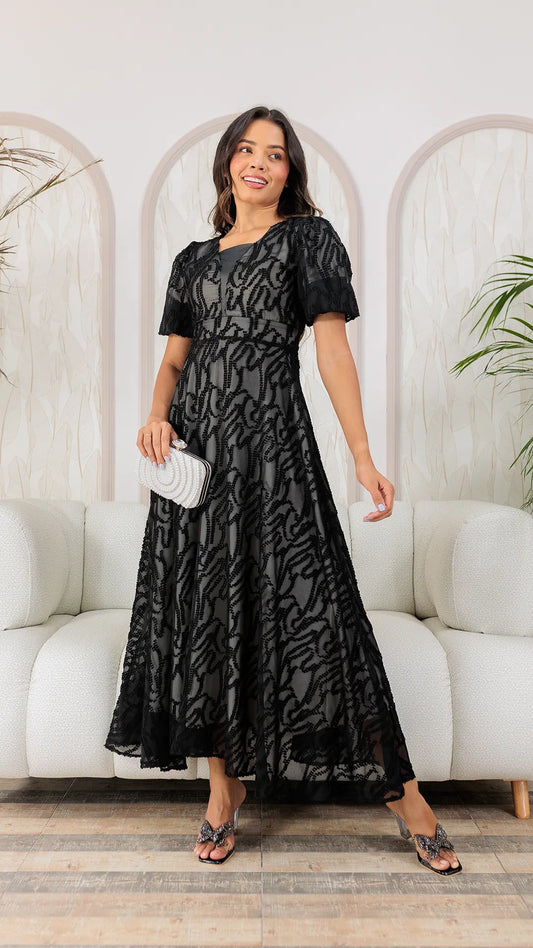 VESTIDO DAMA VELO- 023963