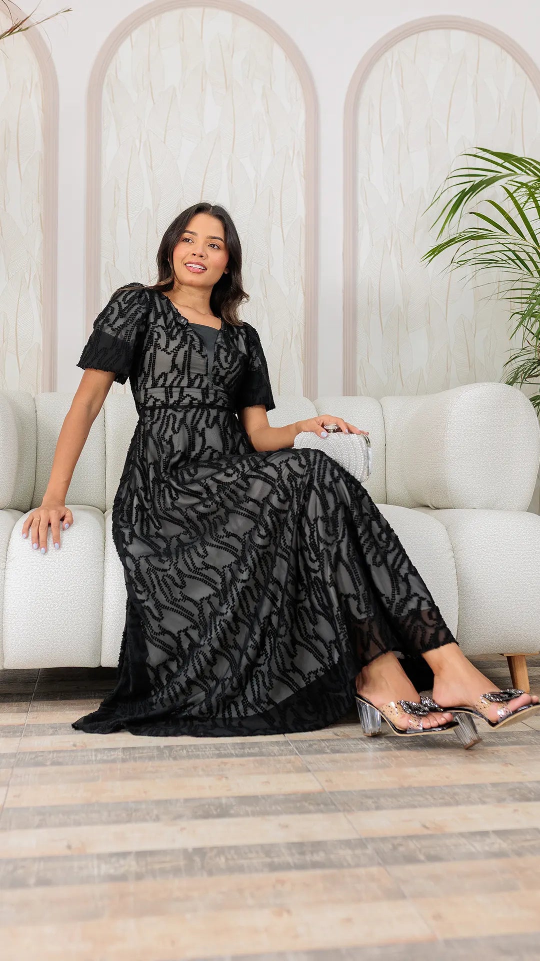 VESTIDO DAMA VELO- 023963