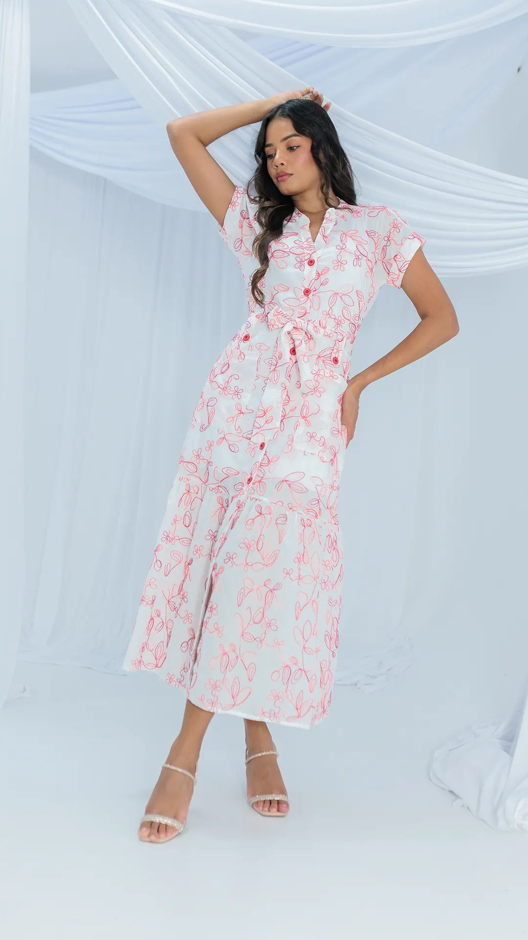 VESTIDO DAMA LARGO- 023965