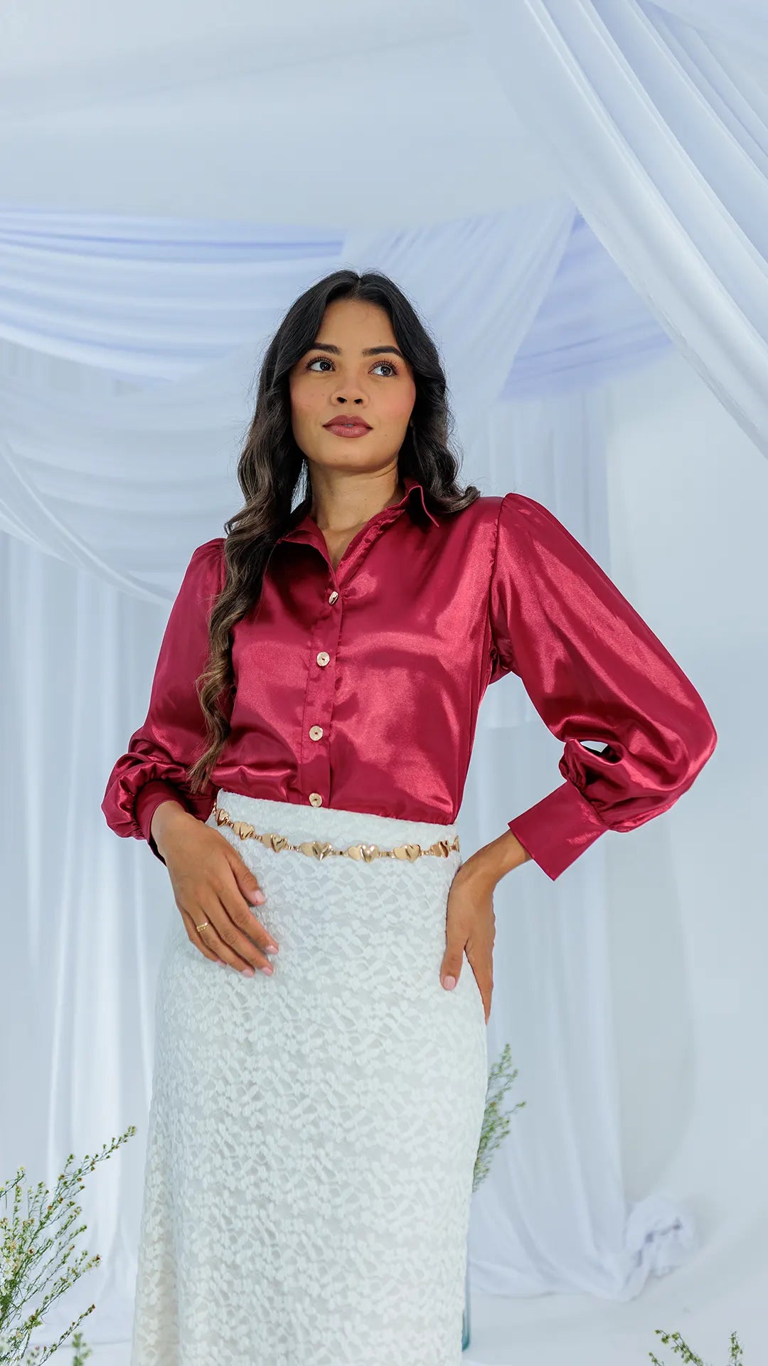 BLUSA SATIN- 053926