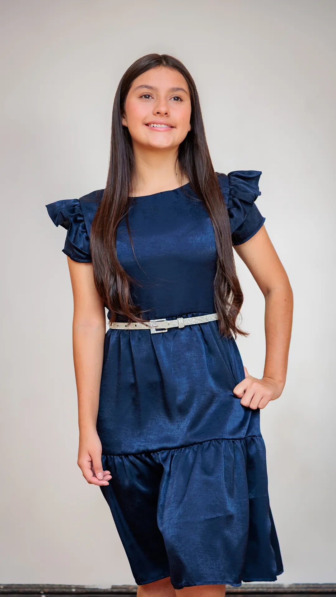 VESTIDO NIÑA 3/4 - BN5495