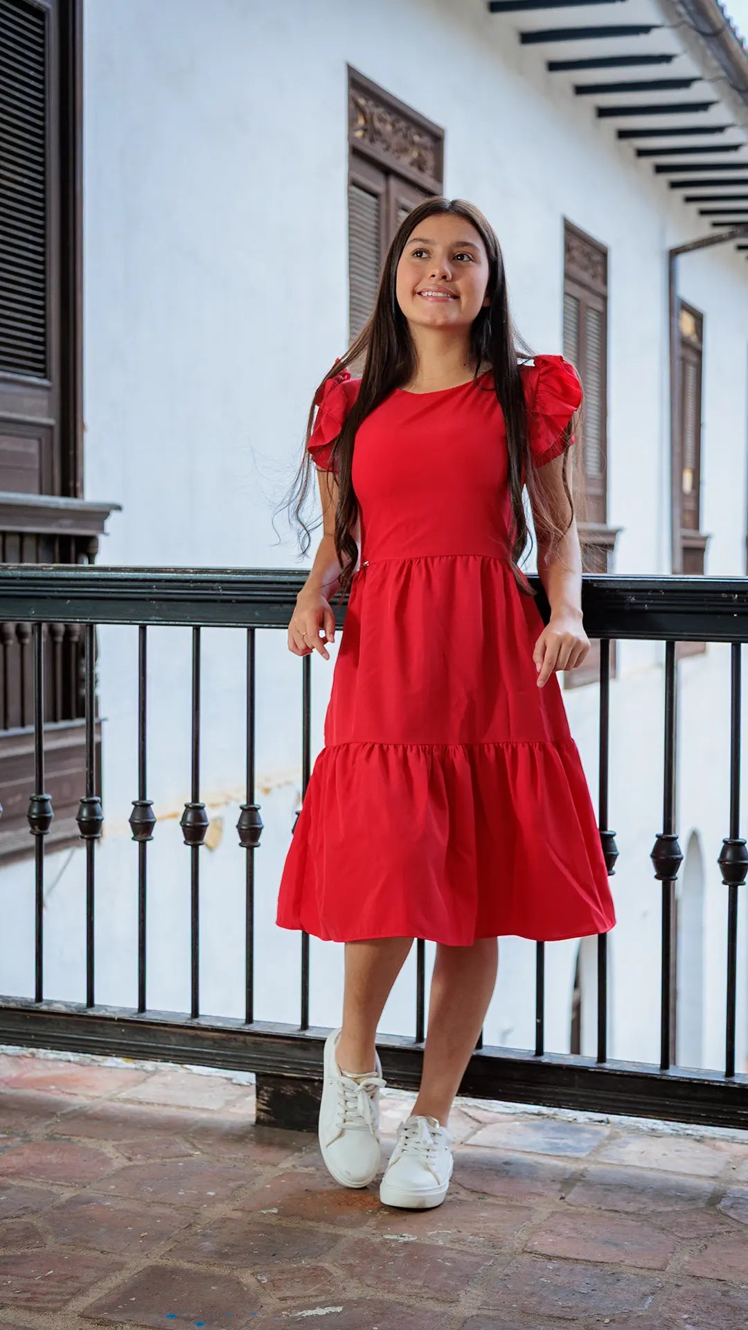 VESTIDO NIÑA 3/4 - BN5495