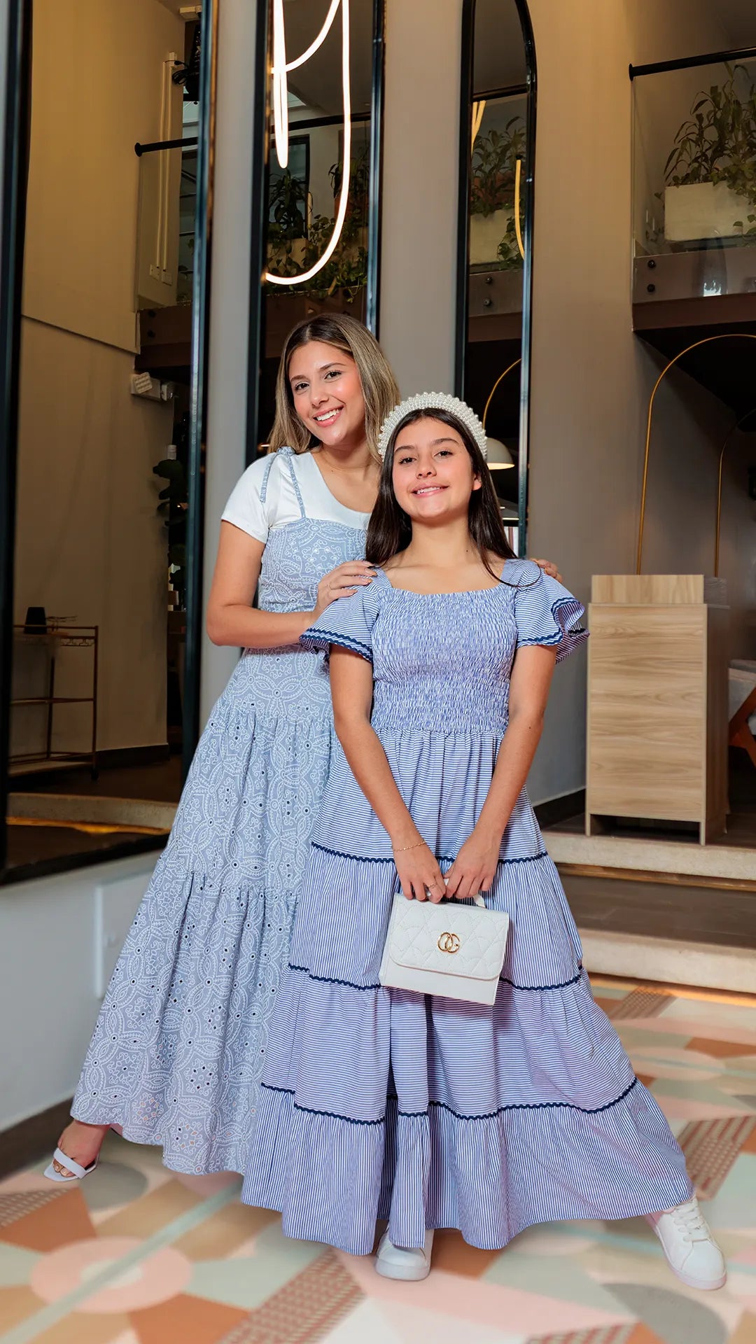 VESTIDO NIÑA LARGO- BN5499