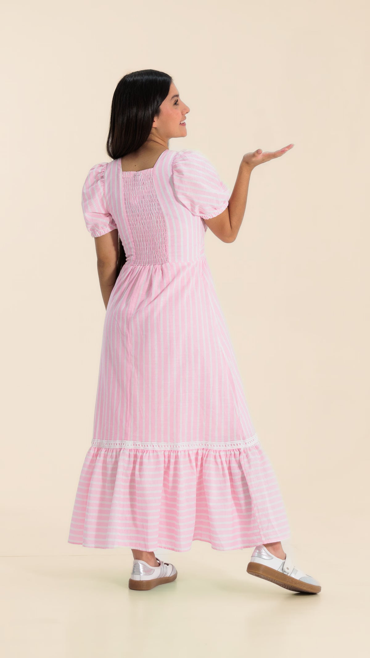 VESTIDO NIÑA LARGO- BN5502