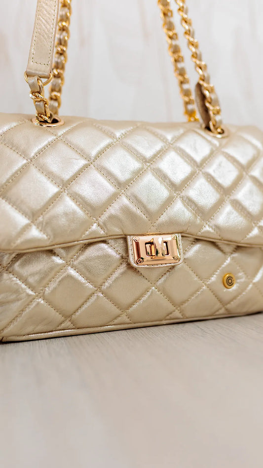 BOLSO EN CUERO - CAMILA OVIEDO - C347