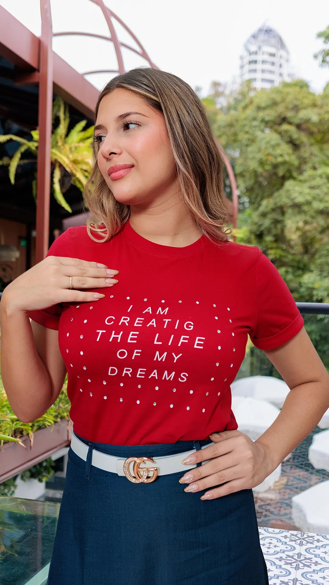 CAMISETA DAMA -DAN684