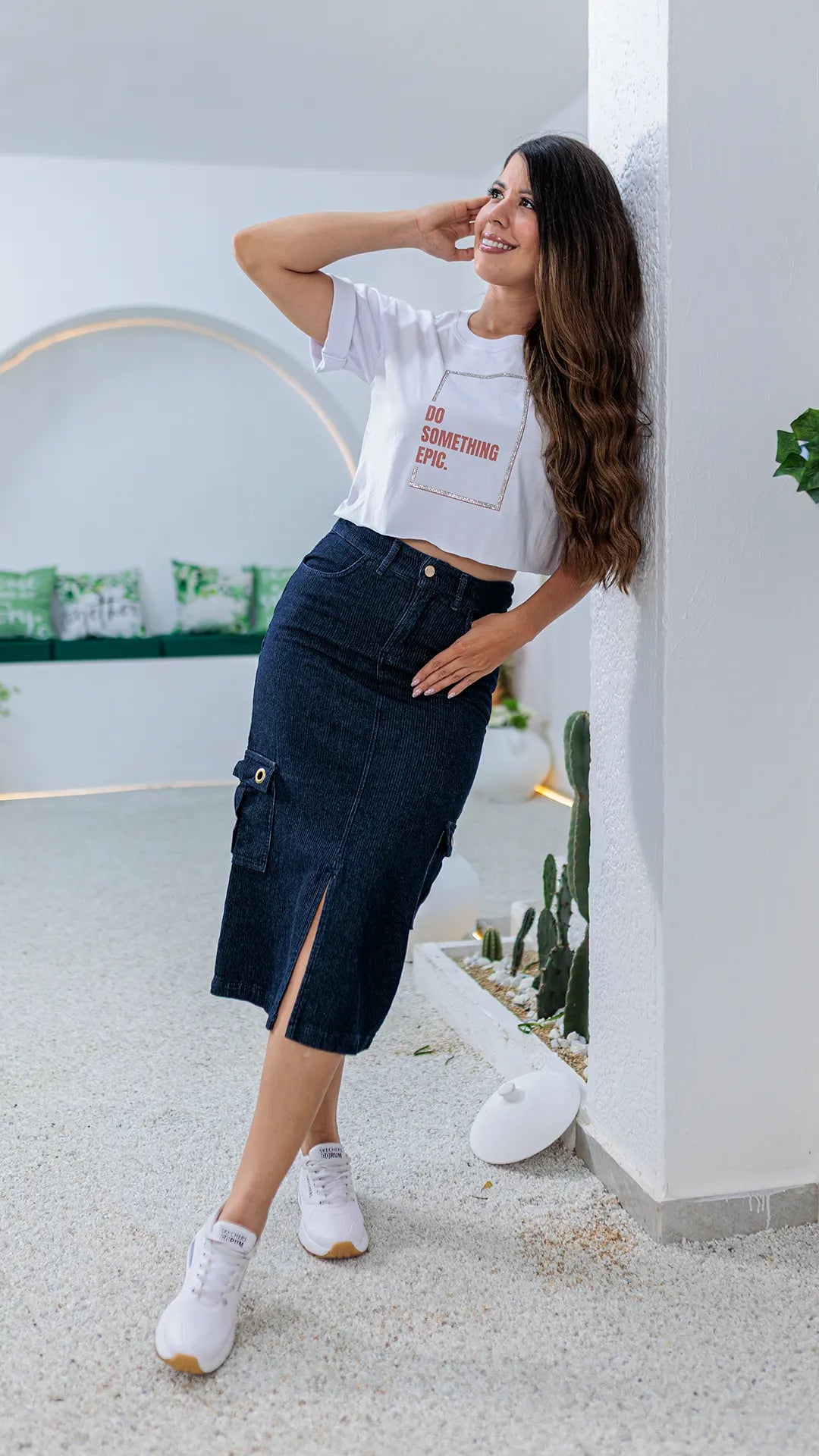 FALDA DAMA JEAN- 011318