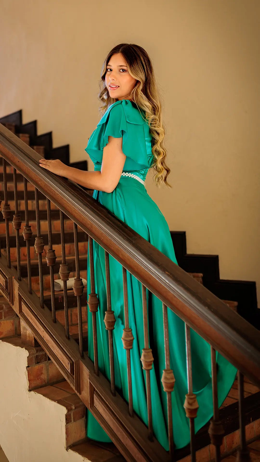 VESTIDO DAMA CORBATAS - MD02105
