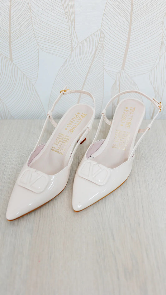 Tacones elegante mujer charol - Z388