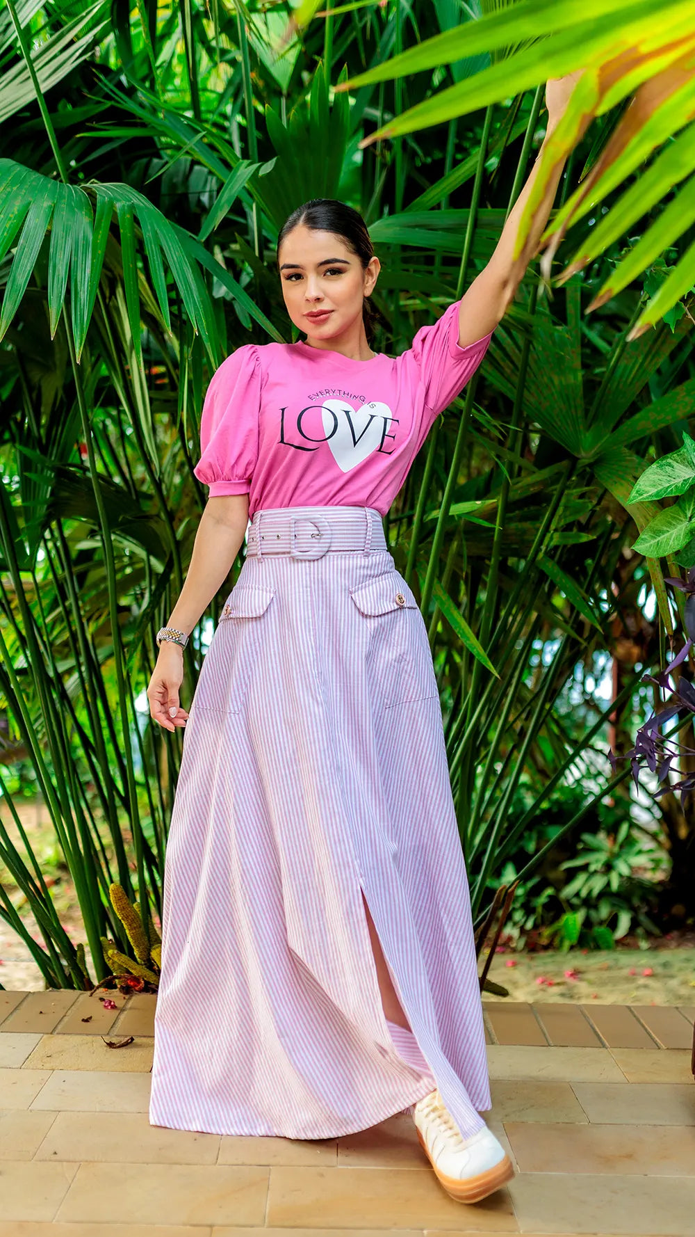 blusa manga globo- DAN608