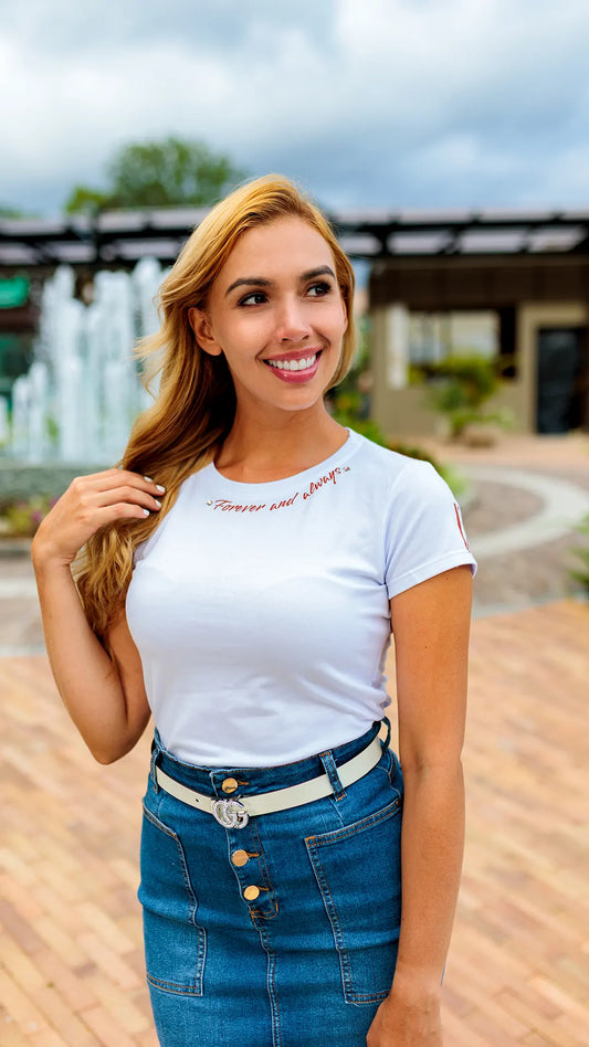 CAMISETA DAMA- DAN620