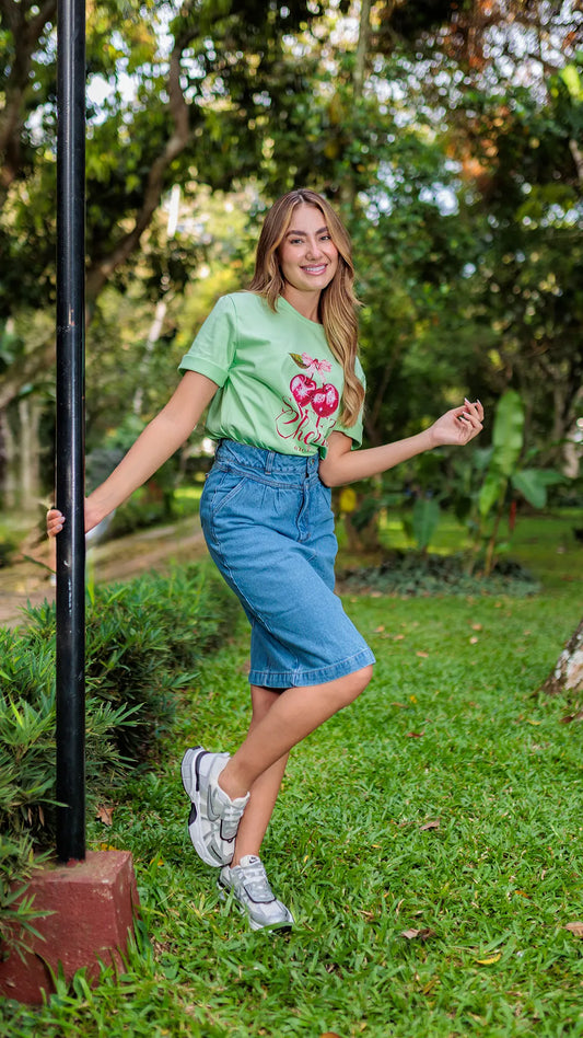 FALDA DAMA JEAN 011277