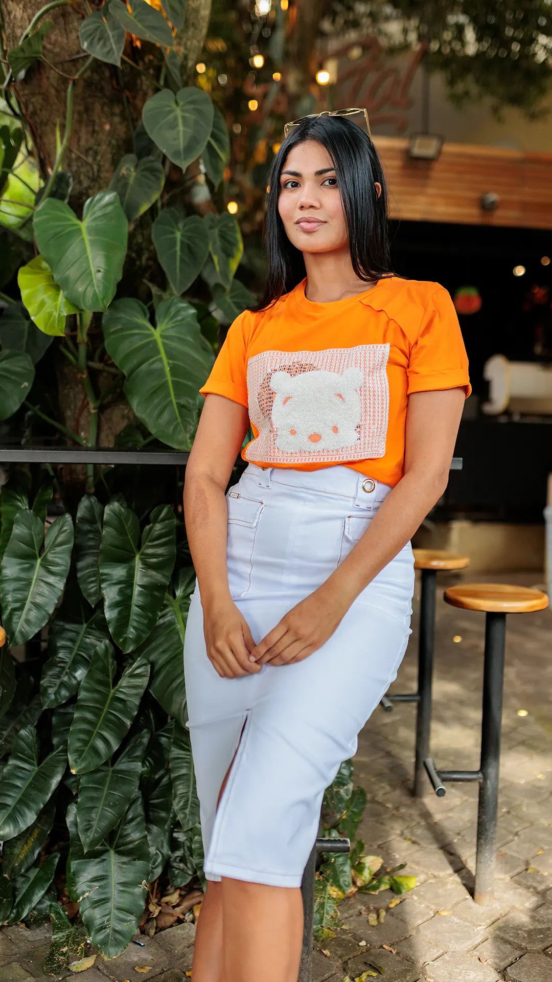 FALDA DAMA DRIL -011302