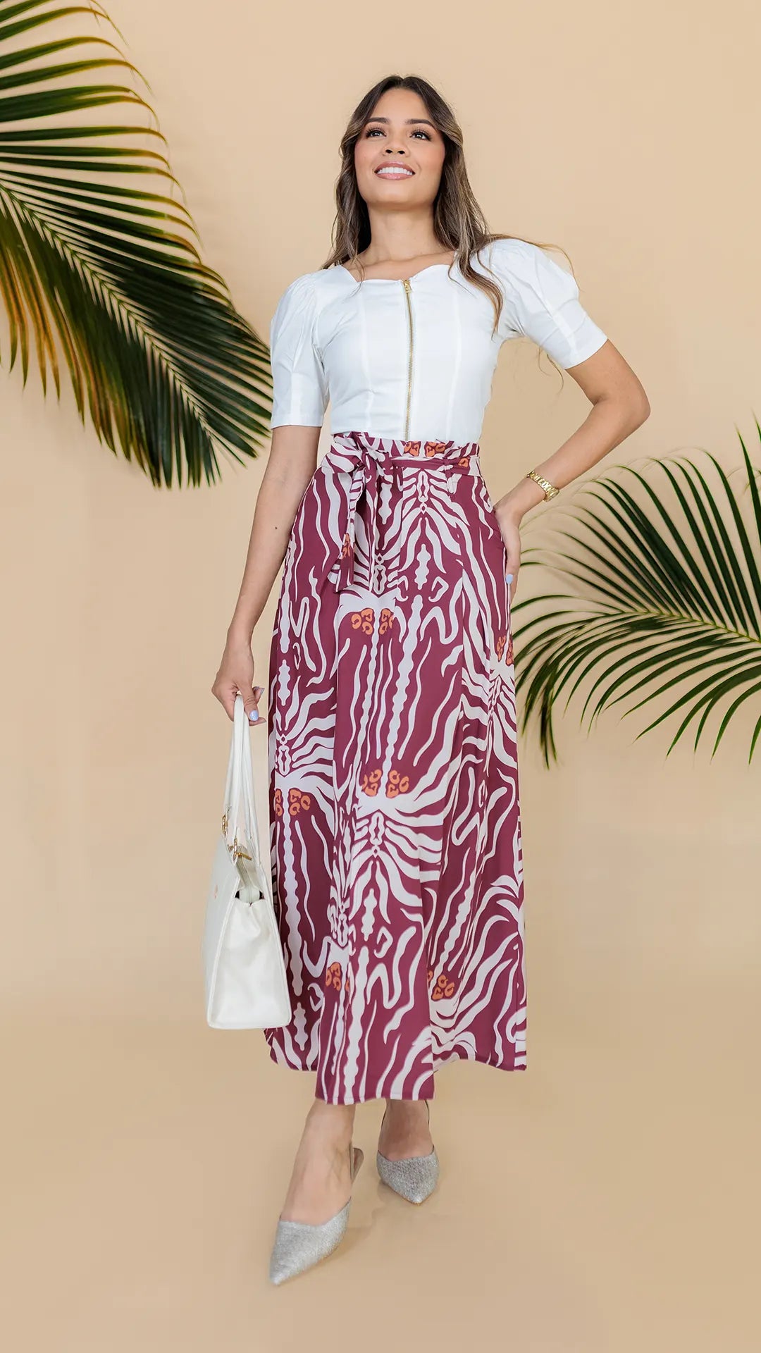 FALDA DAMA PLIEGUES -011306