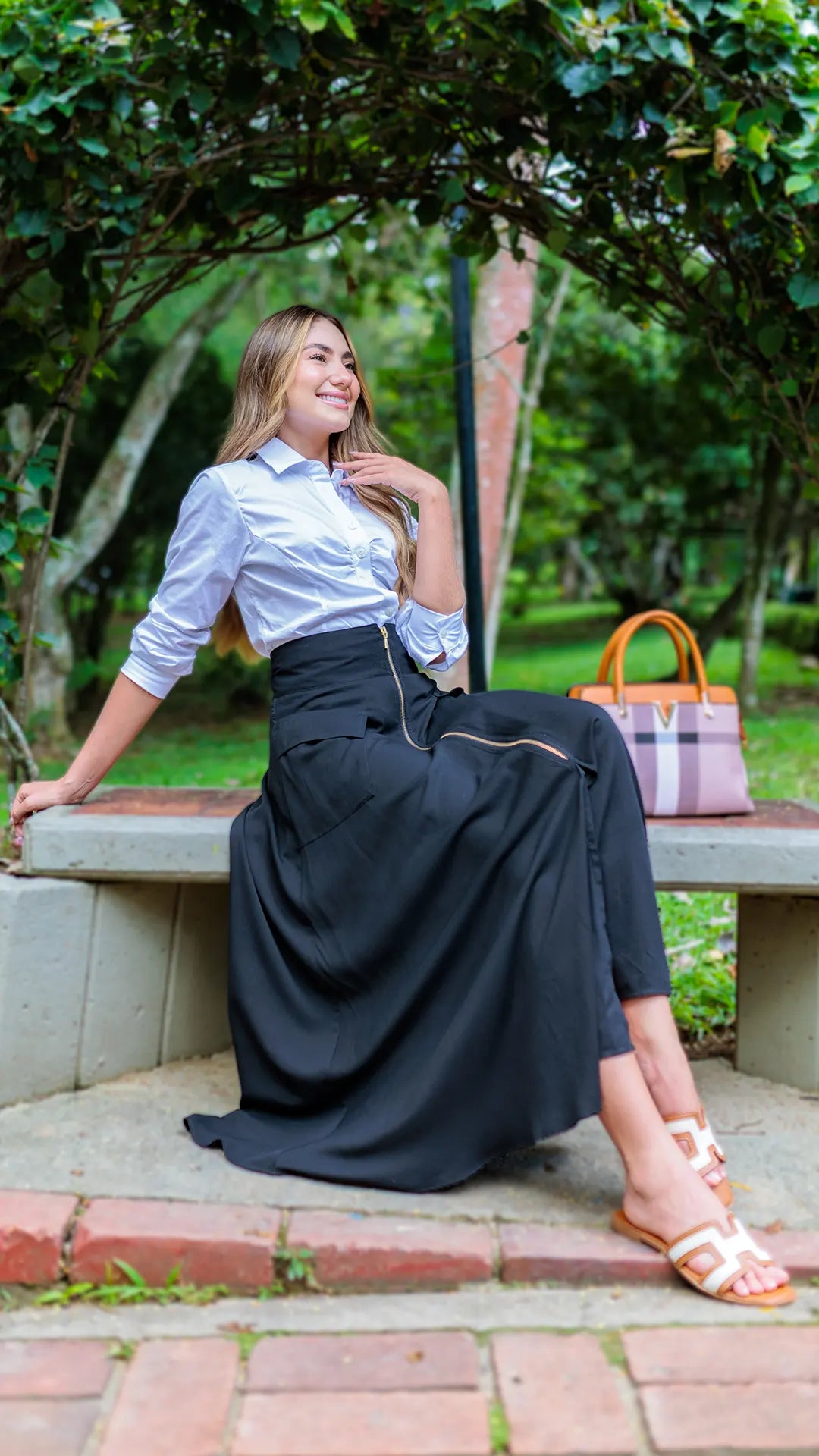 FALDA DAMA LINEA A -011308