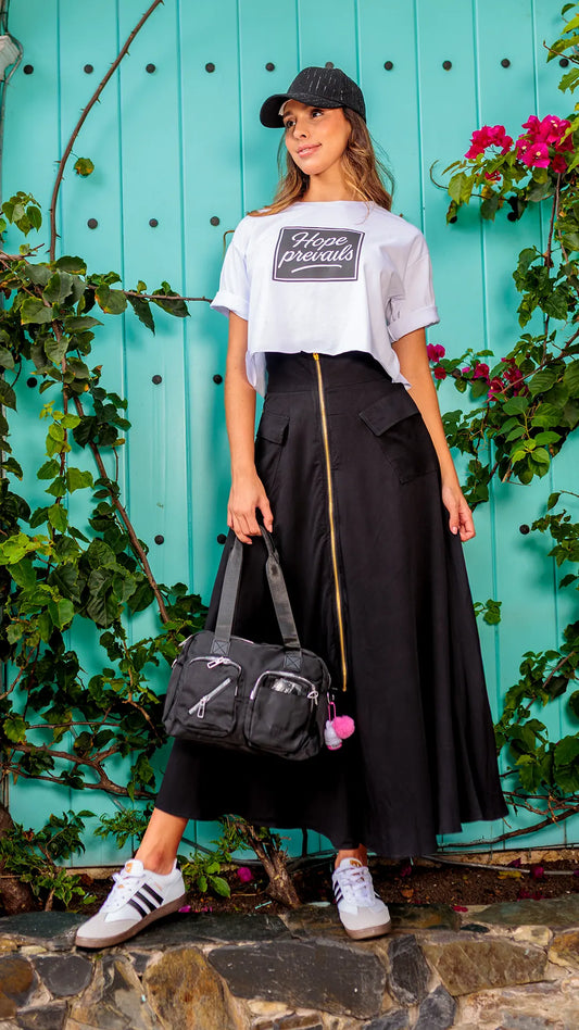 FALDA DAMA LINEA A -011308