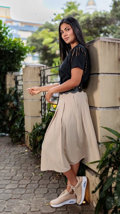 FALDA DAMA PLIEGUES- 011310