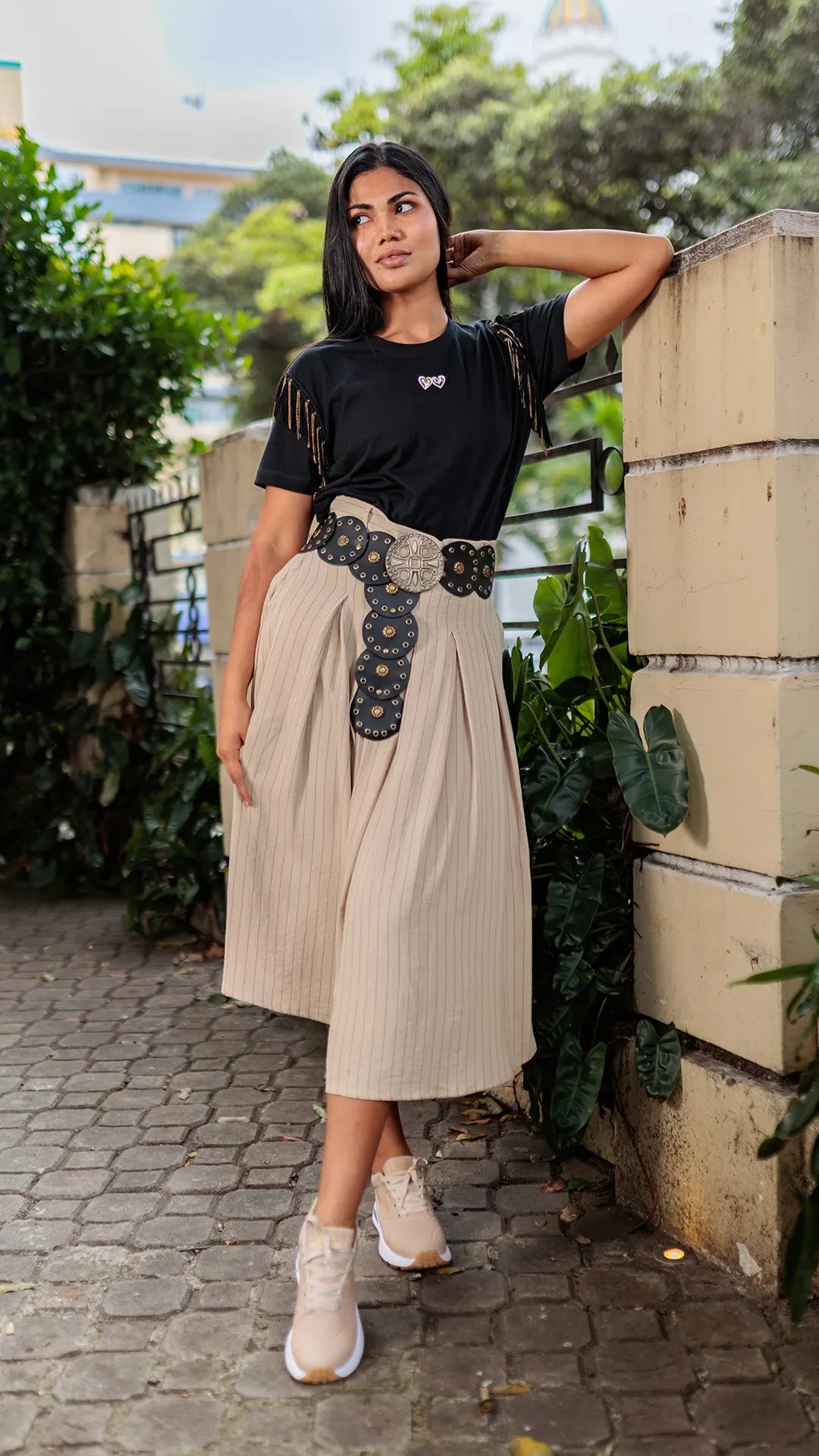 FALDA DAMA PLIEGUES- 011310