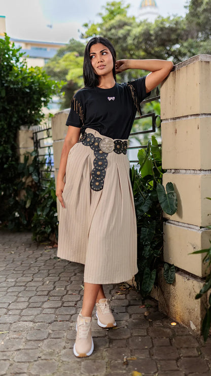 FALDA DAMA PLIEGUES- 011310