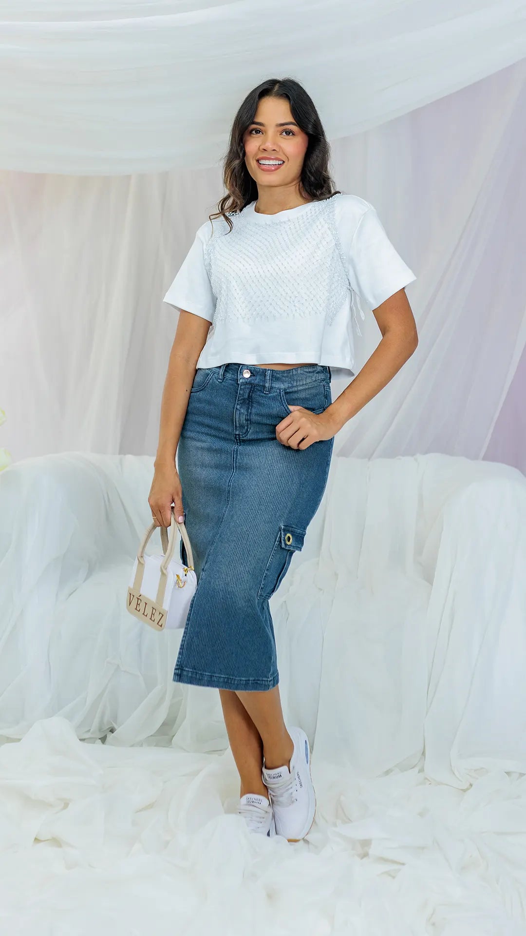 FALDA DAMA JEAN- 011318