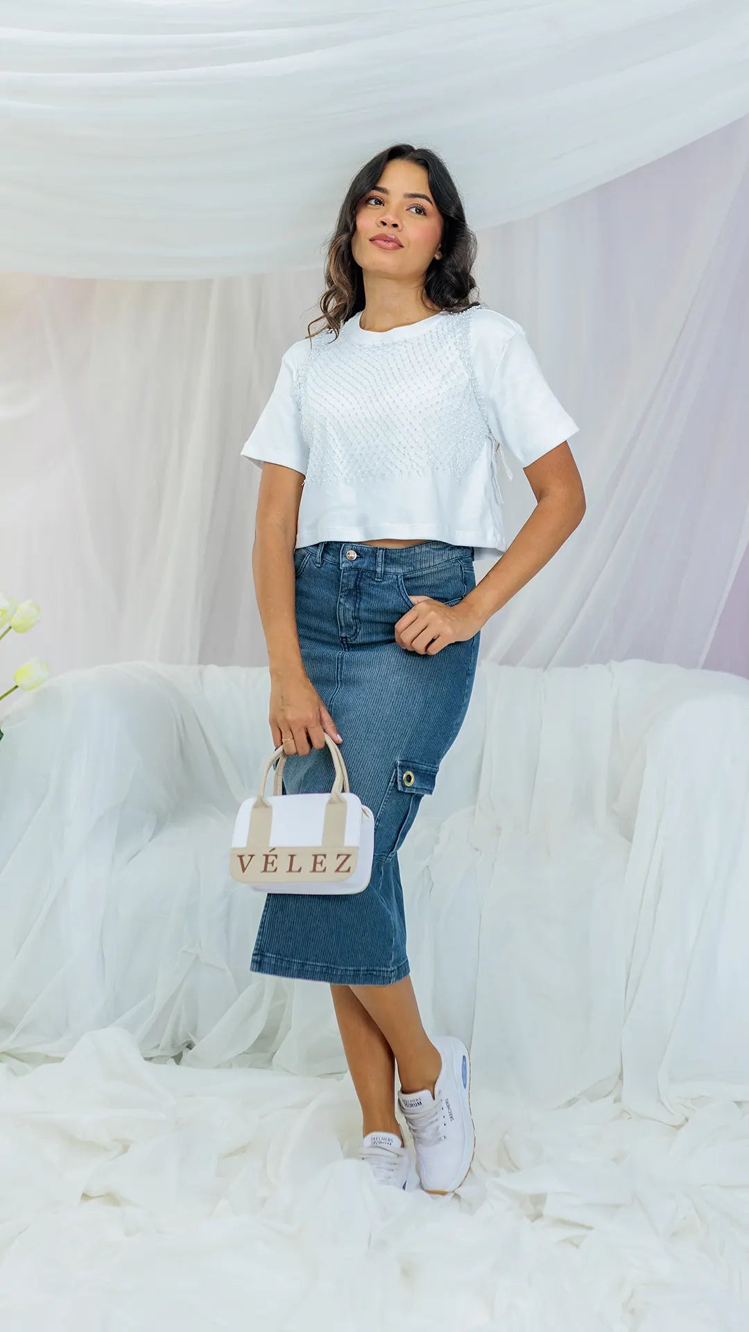 FALDA DAMA JEAN- 011318
