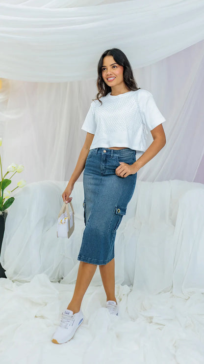 FALDA DAMA JEAN- 011318