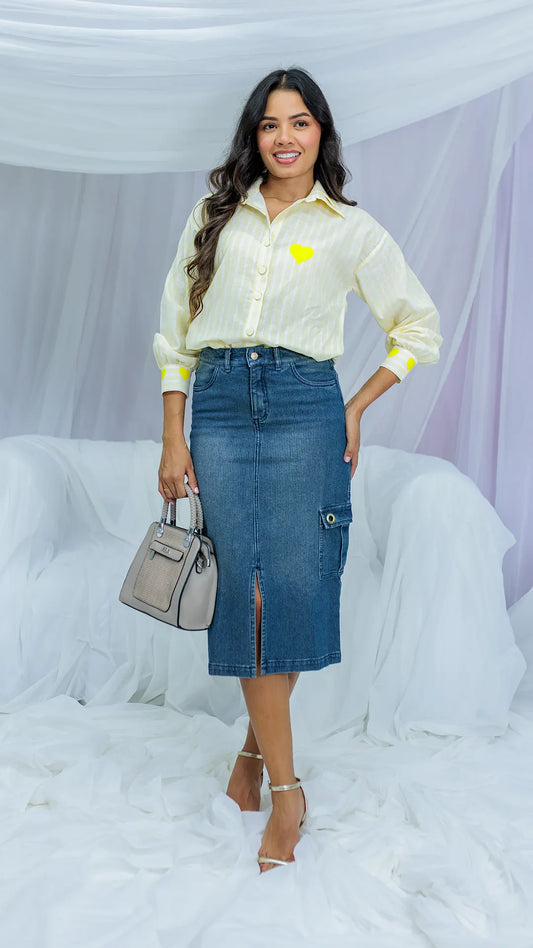 FALDA DAMA JEAN- 011318
