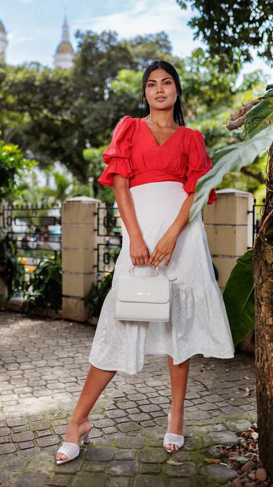 BLUSA DAMA PLIEGUES- X05103