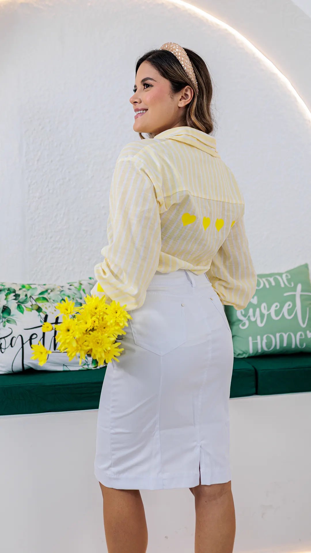 FALDA DAMA DRIL- 011330