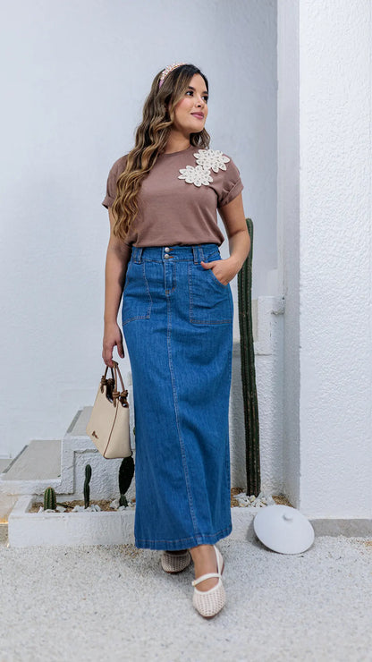 FALDA LARGA DAMA- 011331