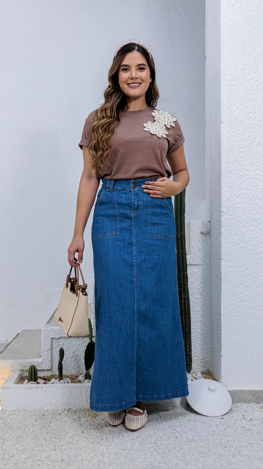 FALDA LARGA DAMA- 011331