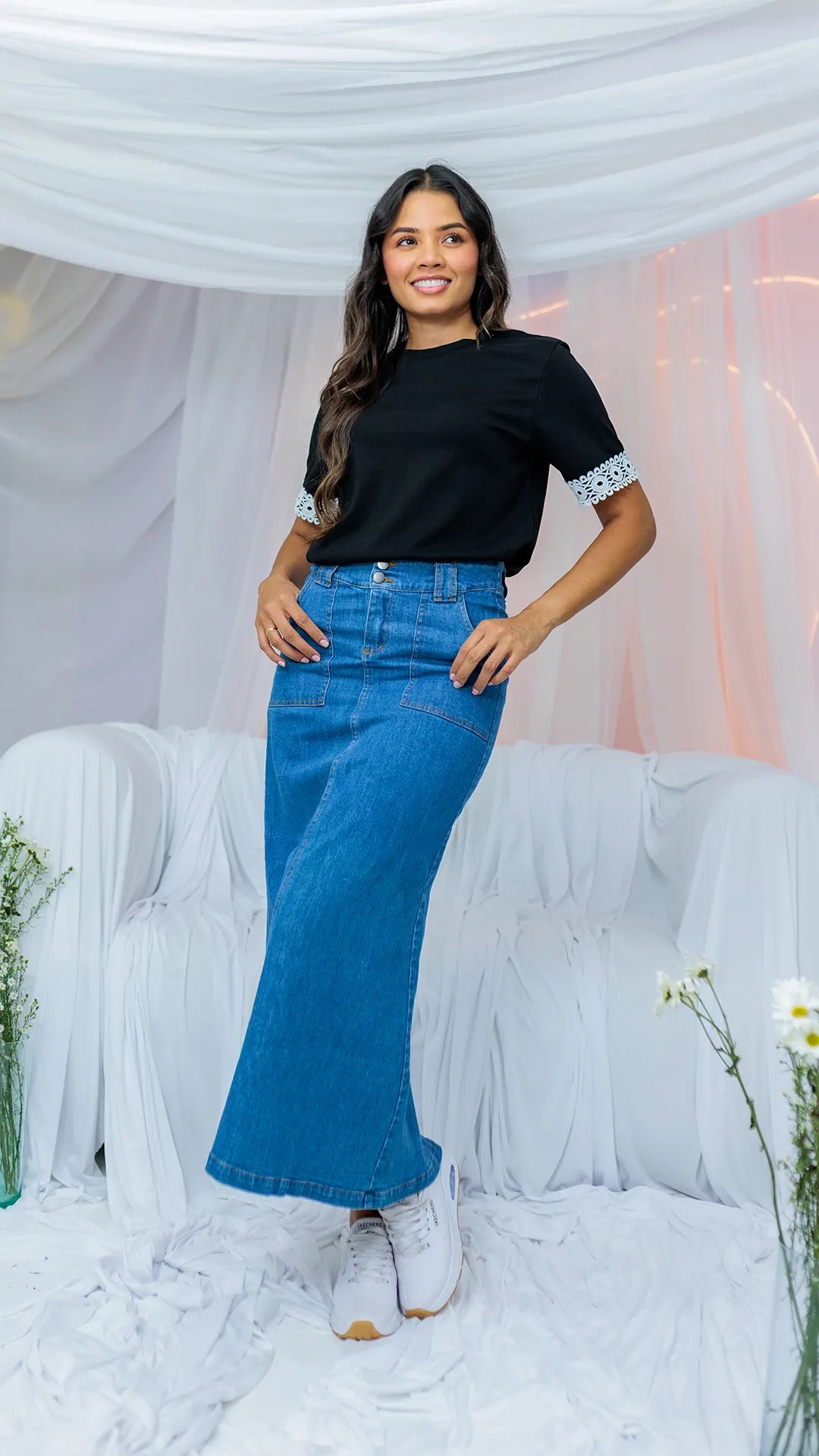 FALDA LARGA DAMA- 011331