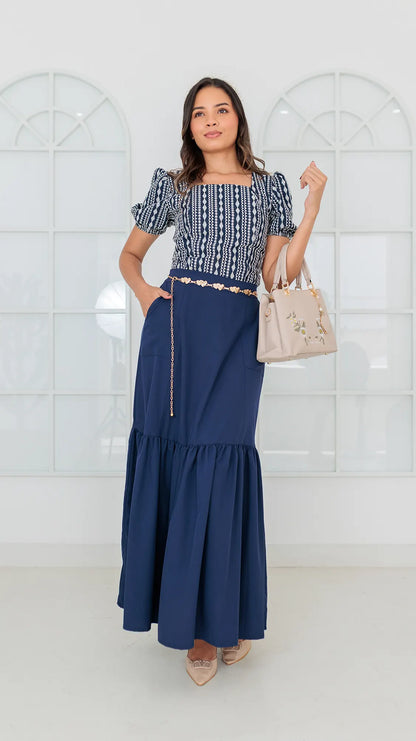 BLUSA DAMA REBORDADA- 053924