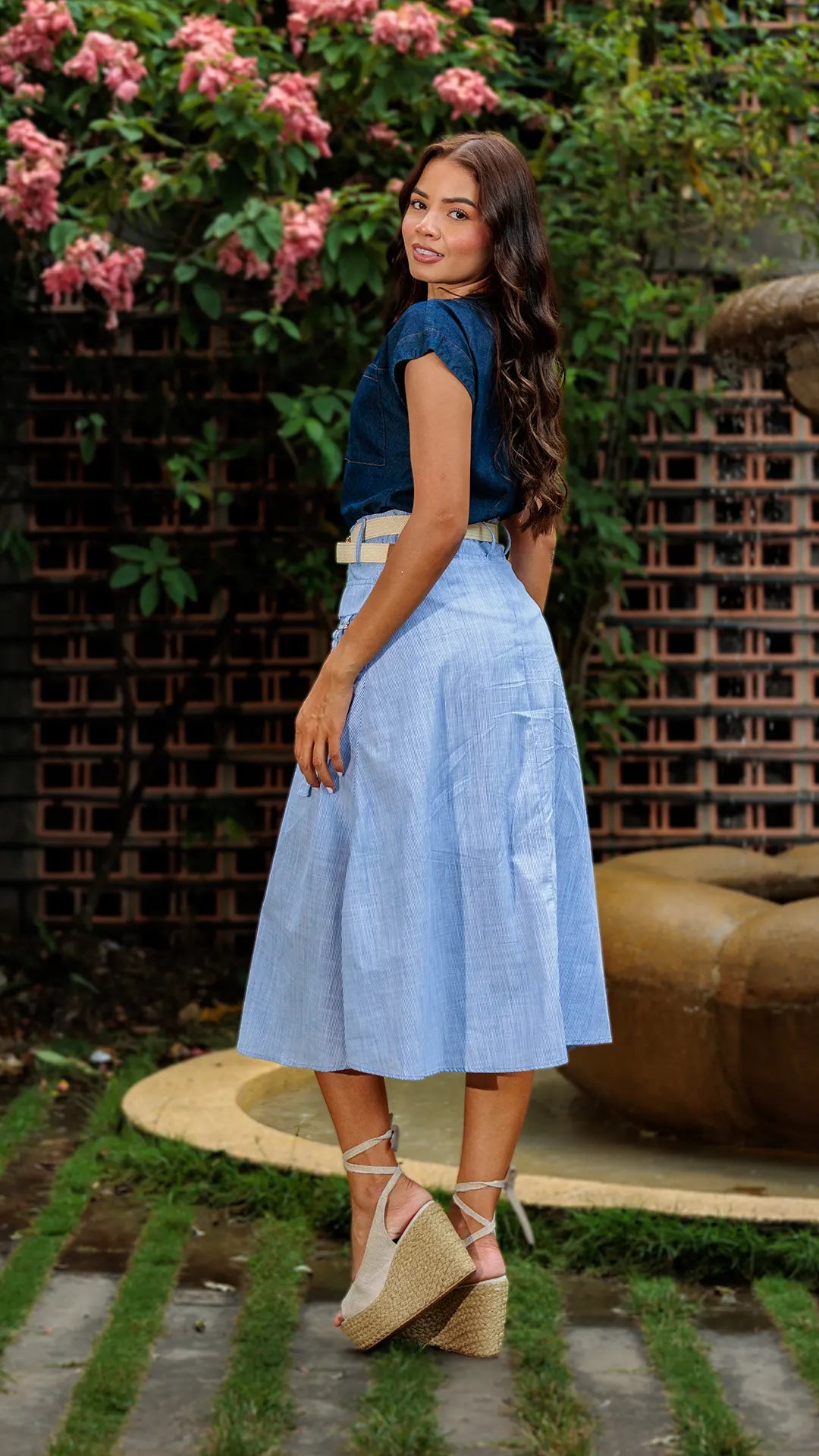 FALDA DAMA RAYON- 011337