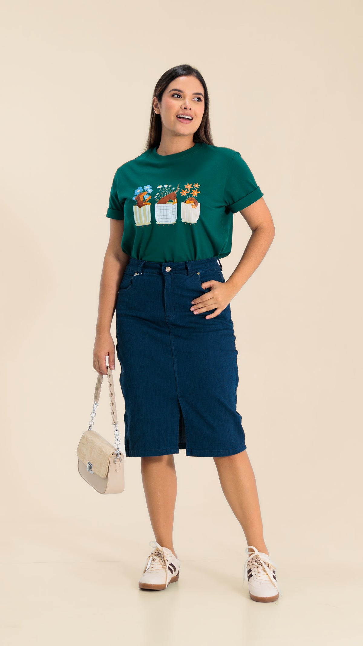 FALDA DAMA JEAN- 011345