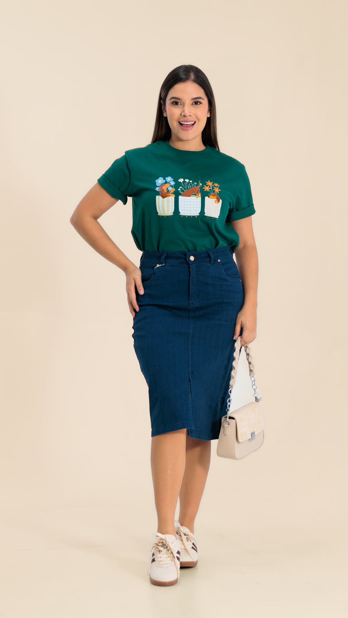 FALDA DAMA JEAN- 011345