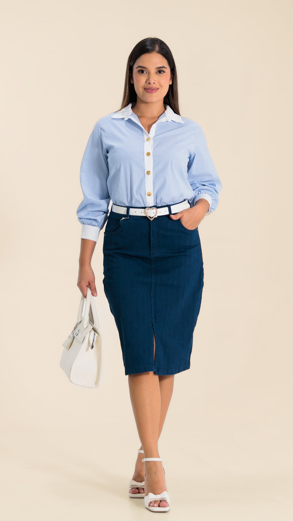 FALDA DAMA JEAN- 011345